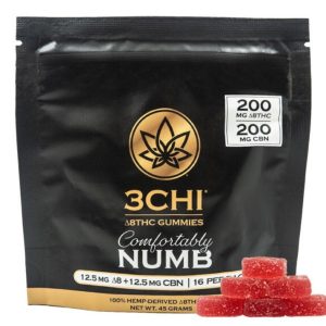 3Chi Delta-8-THC CBN & CBC Comfortably Numb Gummies