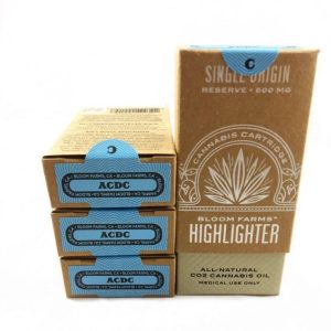 AC DC Single Origin Reserve Vape Cartridge
