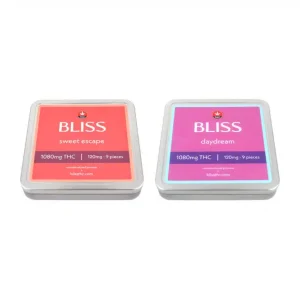 Buy Bliss Day Dream/Sweet Escape Cannabis Infused Gummies (1080mg THC)