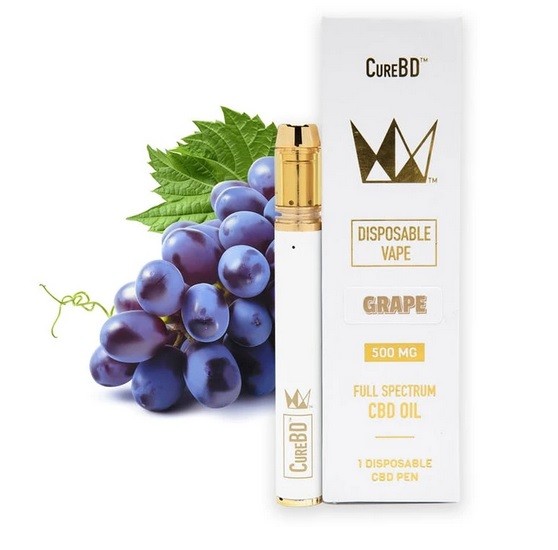 Grape West Coast Cure CureBD Disposable Vape