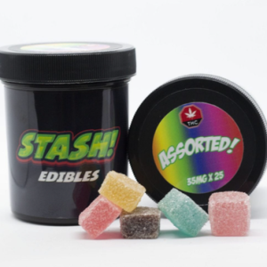 Buy Stash! Edibles – THC Gummies (250mg)