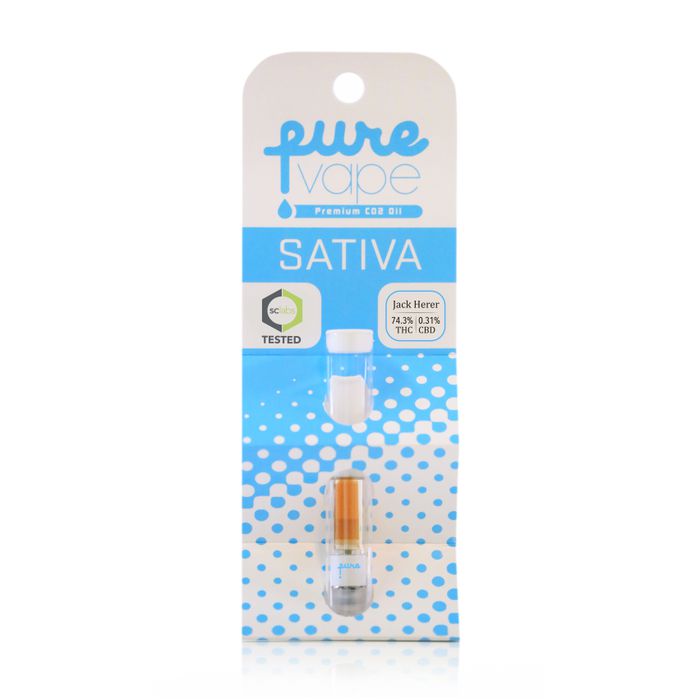 Jack Herer CO2 Vape Oil Cartridge