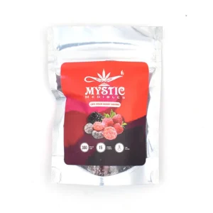 Mystic Medibles – CBD bomby s kyslými bobuľami (300 mg CBD)