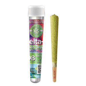No Cap Hemp Co Delta 8 THC Green Dream Kief Joints